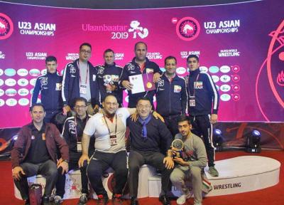 تیم ایران قهرمان کشتی آزاد زیر 23 سال آسیا در مغولستان شد